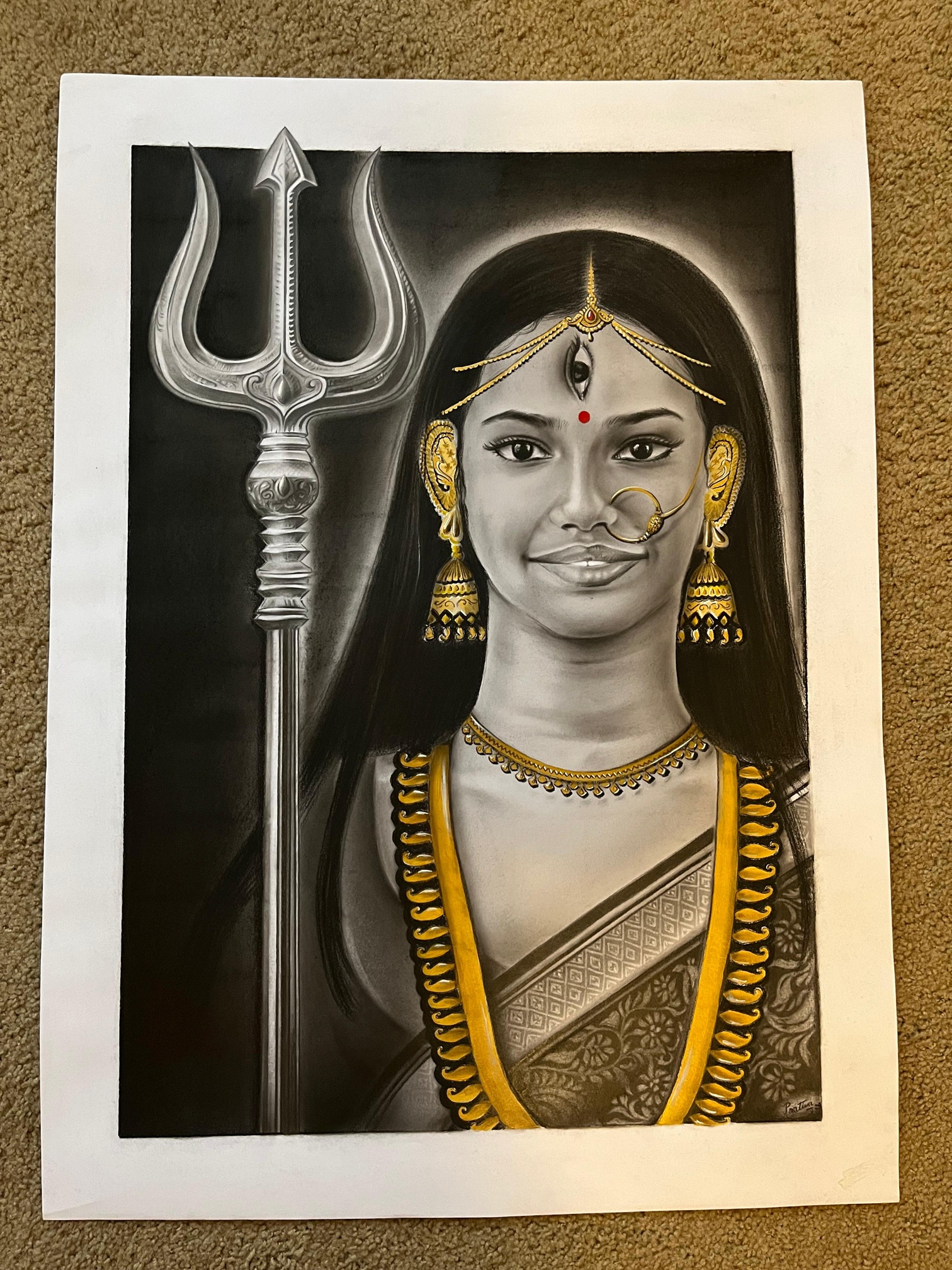 Featured painting by Prativa Debsharma Sarkar
